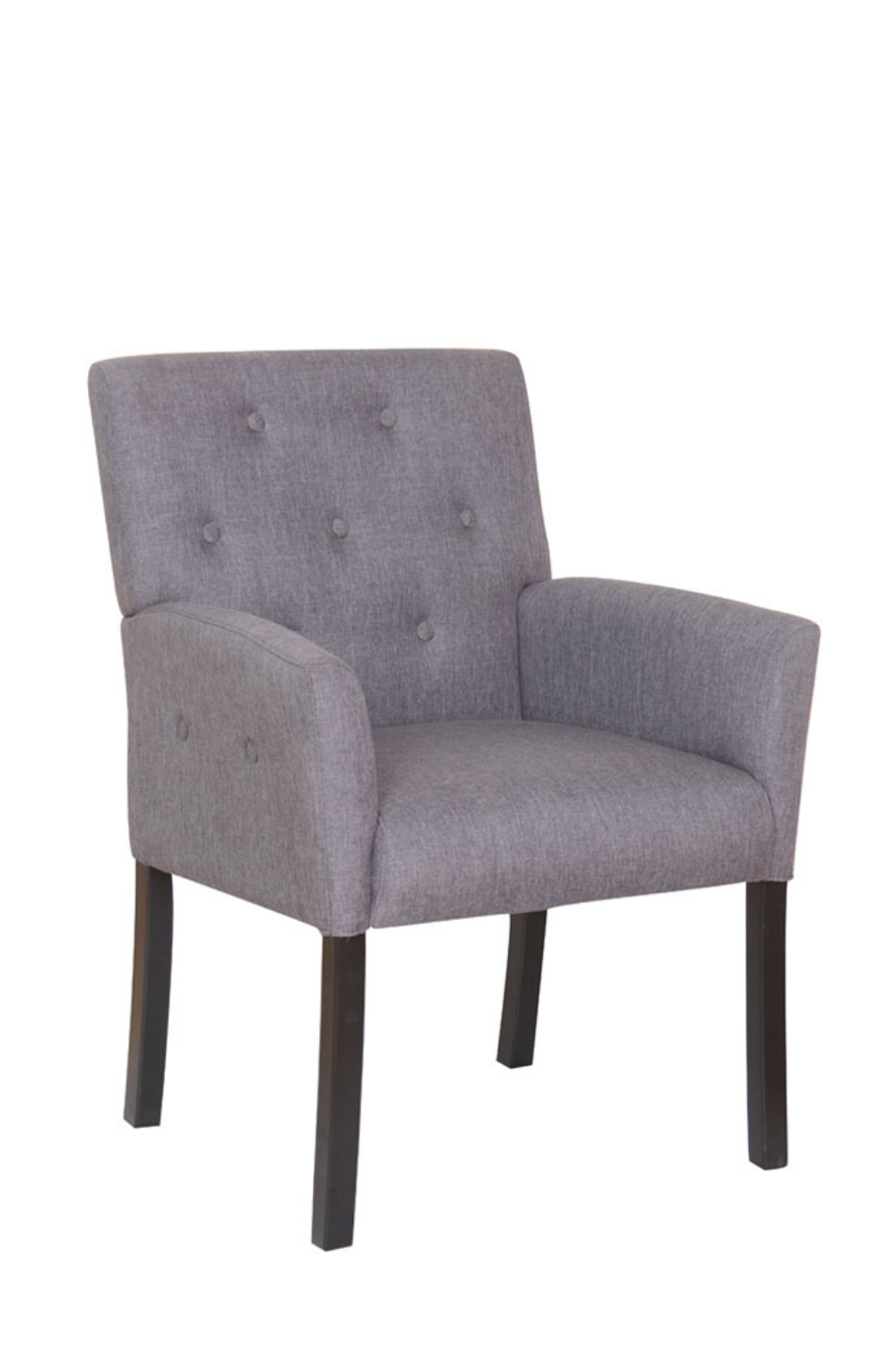 Boss Taylor B669BK Accent Chair - Modern Dining & Living Room Chair for Home, Office, or Restaurant Decor