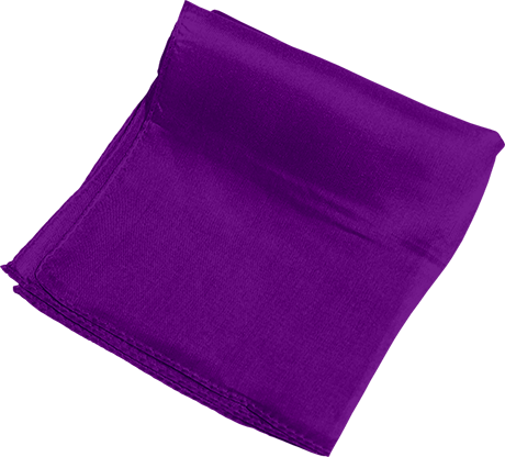 18 Inch Violet Silk Scarf - Elegant & Soft Fashion Accessory for Women, Perfect for Parties, Weddings & Everyday Wear