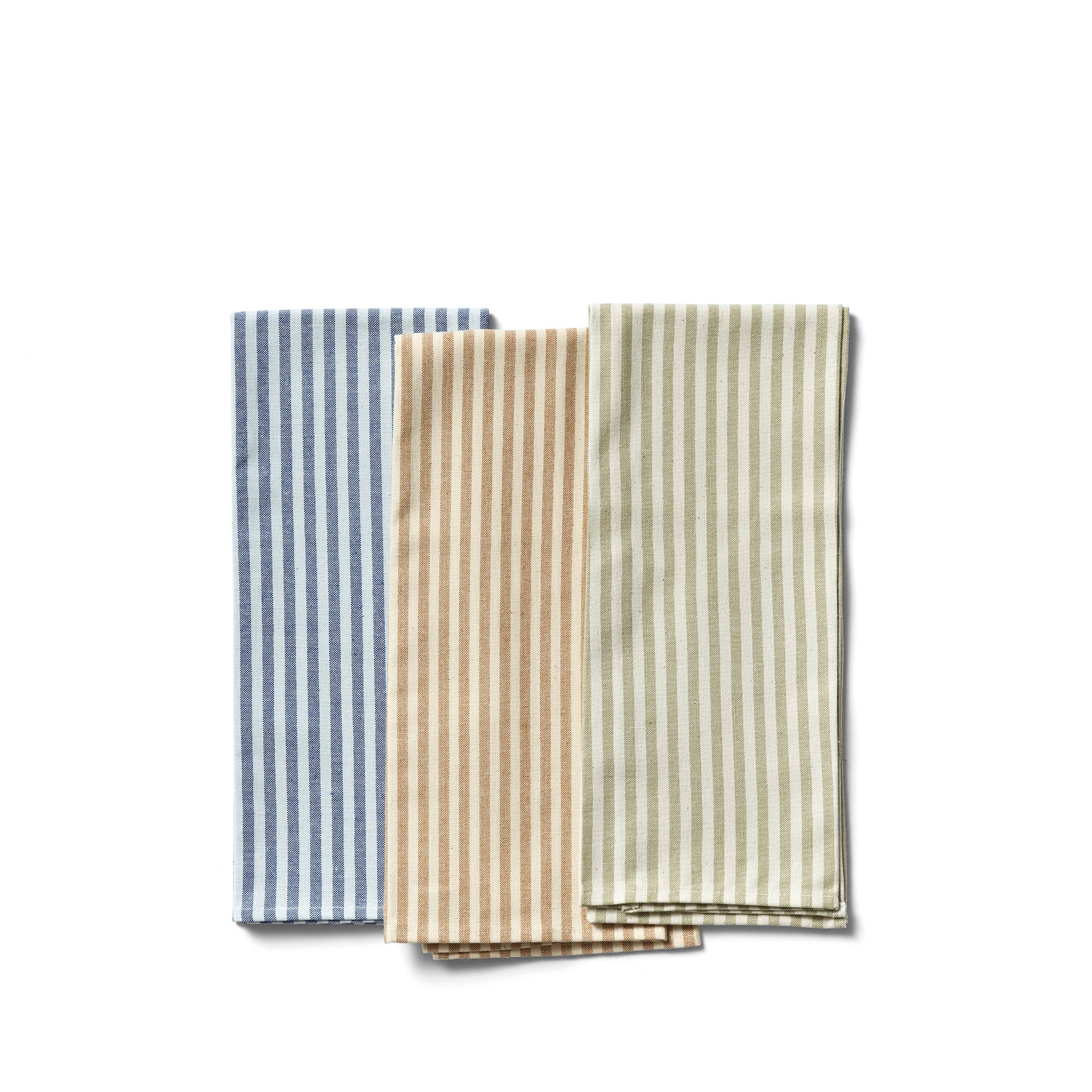 Premium Organic Cotton Ticking Stripe Tea Towel - Absorbent & Eco-Friendly Kitchen Towel for Drying Dishes, Cleaning Countertops & Decorating Farmhouse Style Kitchens