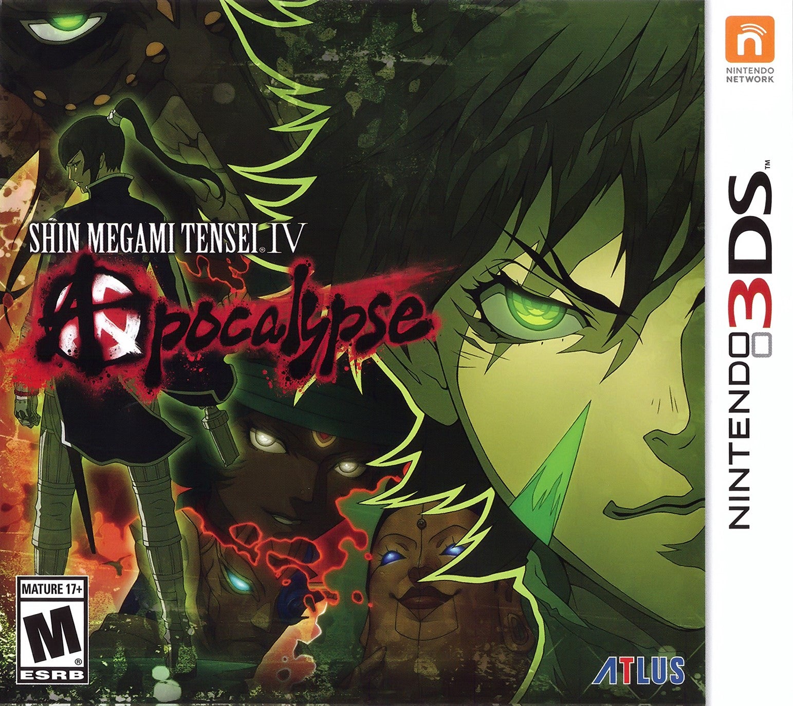 Shin Megami Tensei IV: Apocalypse - Nintendo 3DS RPG Game | Post-Apocalyptic Adventure & Demon Fusion | Perfect for JRPG Fans & Collectors
