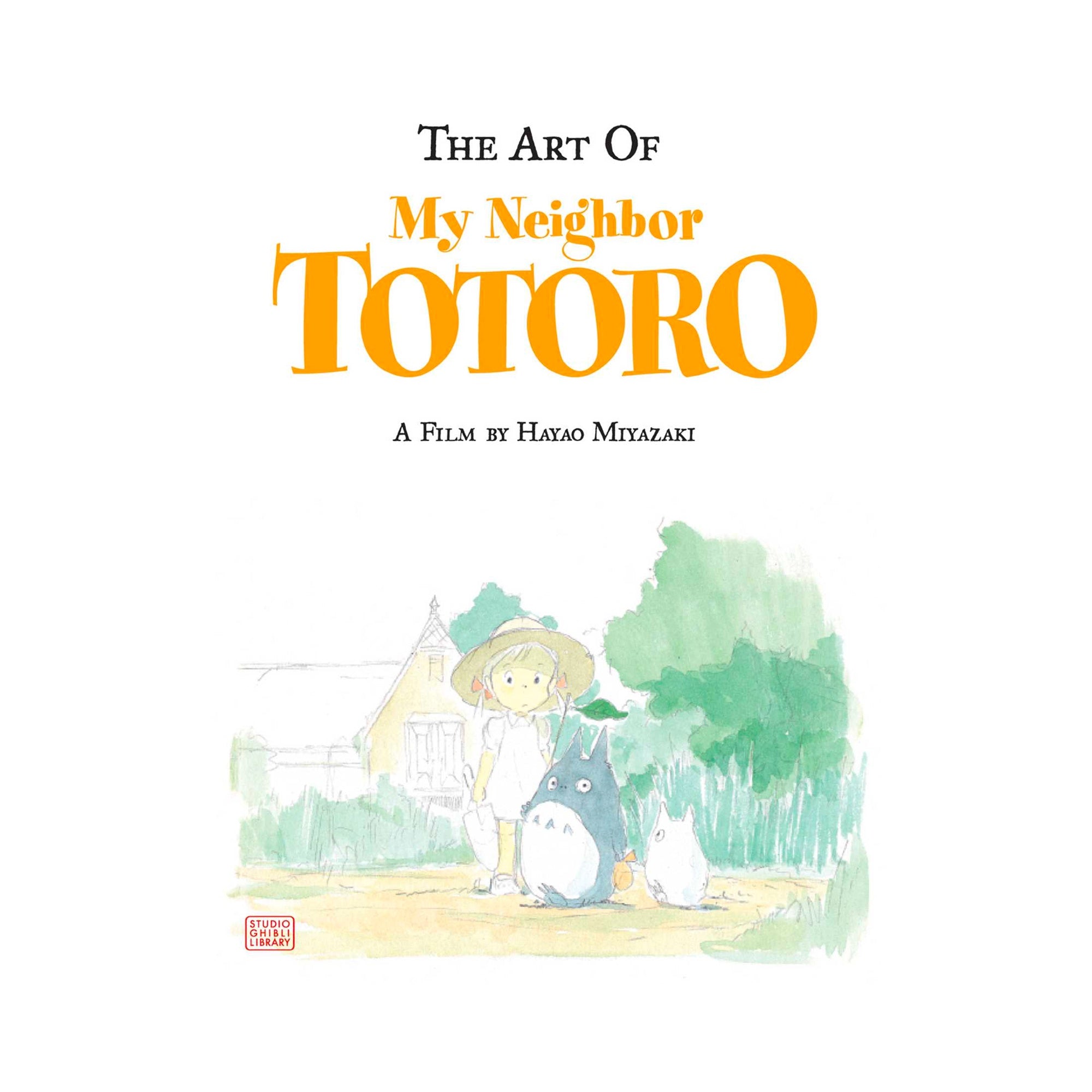The Art of My Neighbor Totoro Hardcover Book - Studio Ghibli Collectible Art Book for Anime Fans, Perfect for Home Decor & Gift Giving