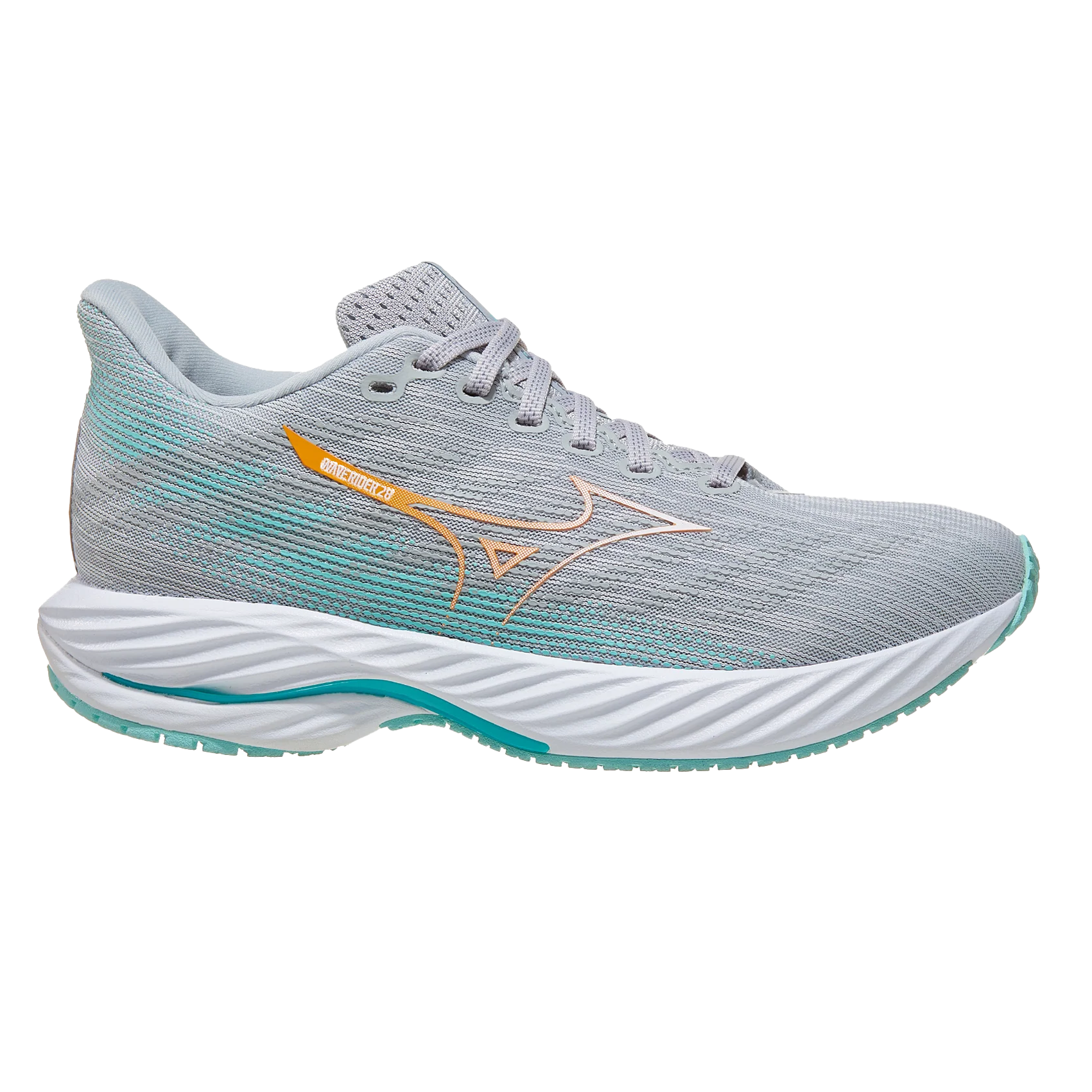 Mizuno Wave Rider 28 Women's Running Shoes (Wide Width) - Lightweight Cushioned Sneakers for Road Running, Jogging & Gym Workouts