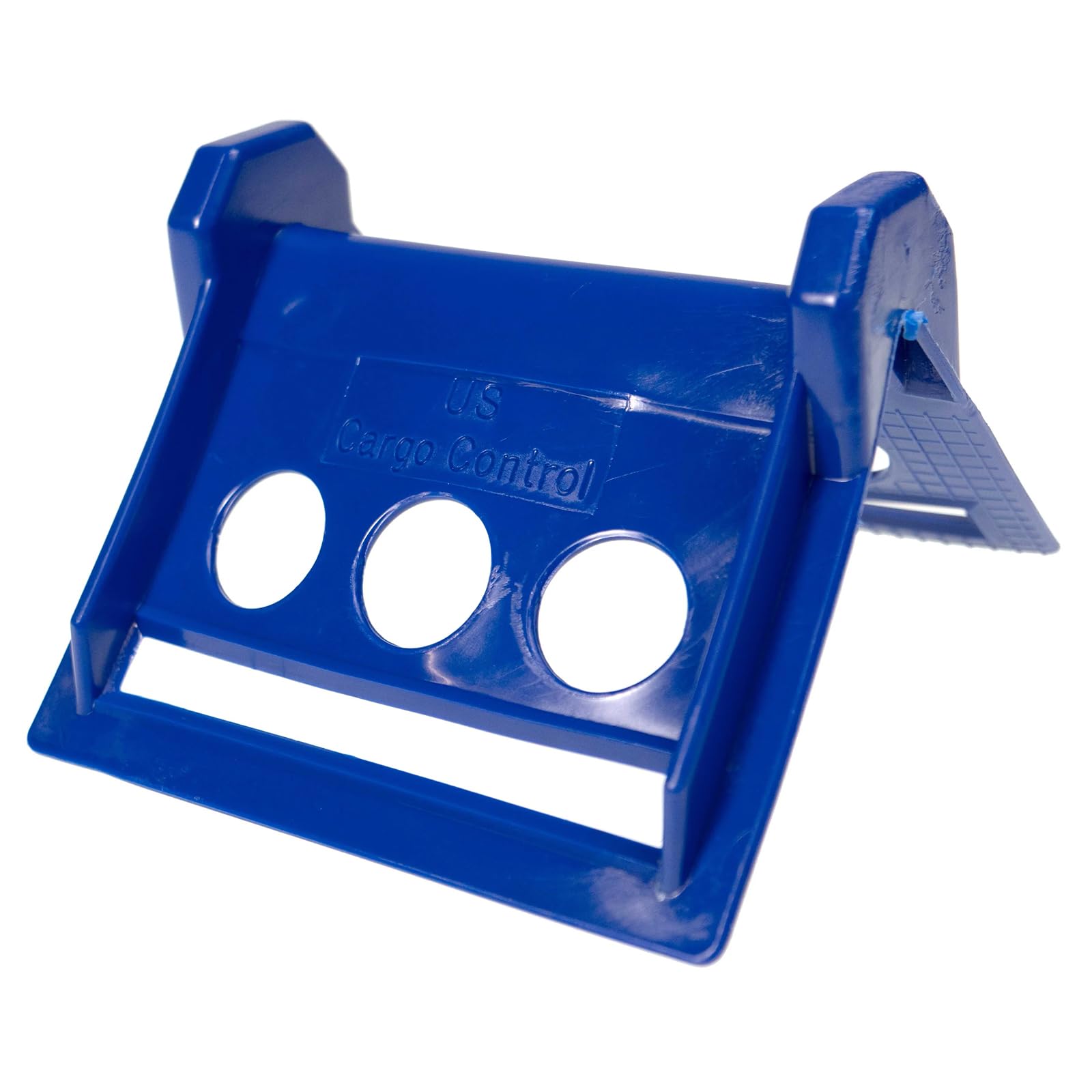 US Cargo Control Blue Plastic Corner Protectors - 4 Inch Wide Webbing Compatible for Cargo & Strap Protection - Prevent Edge Damage & Extend Strap Lifespan - 100 Pack - Ideal for Shipping, Moving & Trucking Applications