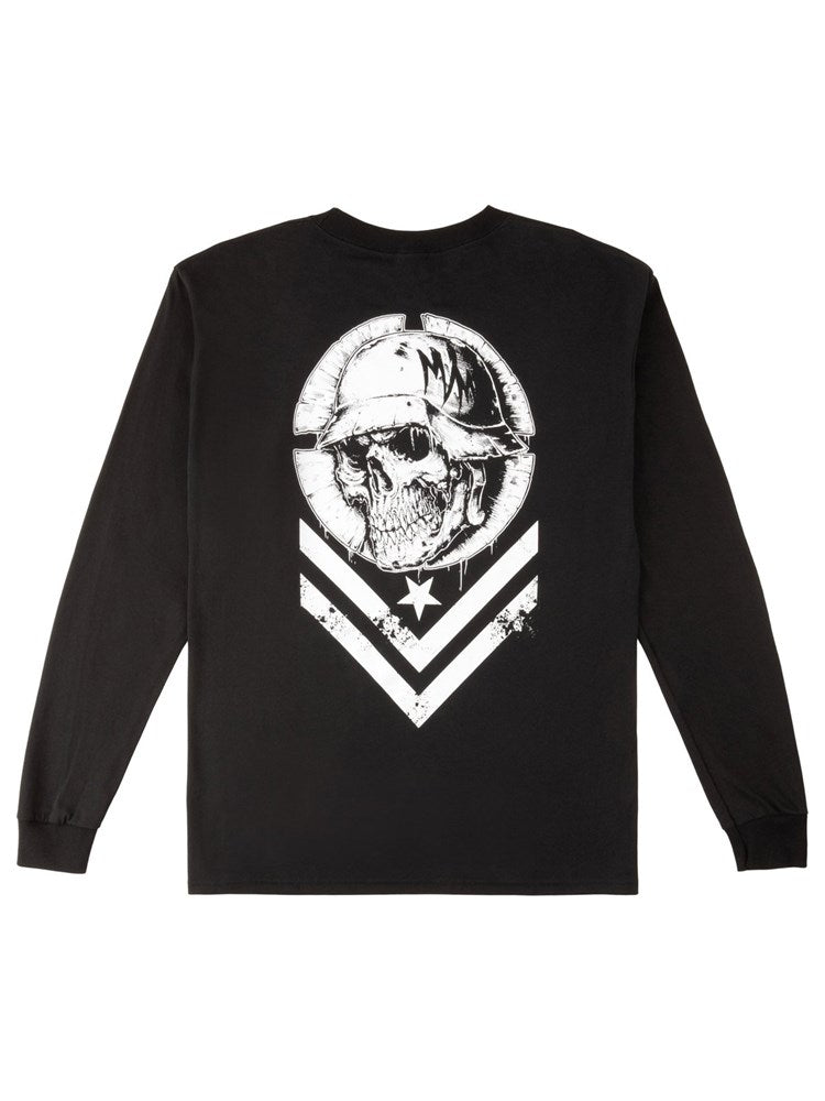 Metal Mulisha Wicked Long Sleeve T-Shirt for Men - Premium Cotton Graphic Tee for Skateboarding, Motocross & Streetwear Fashion
