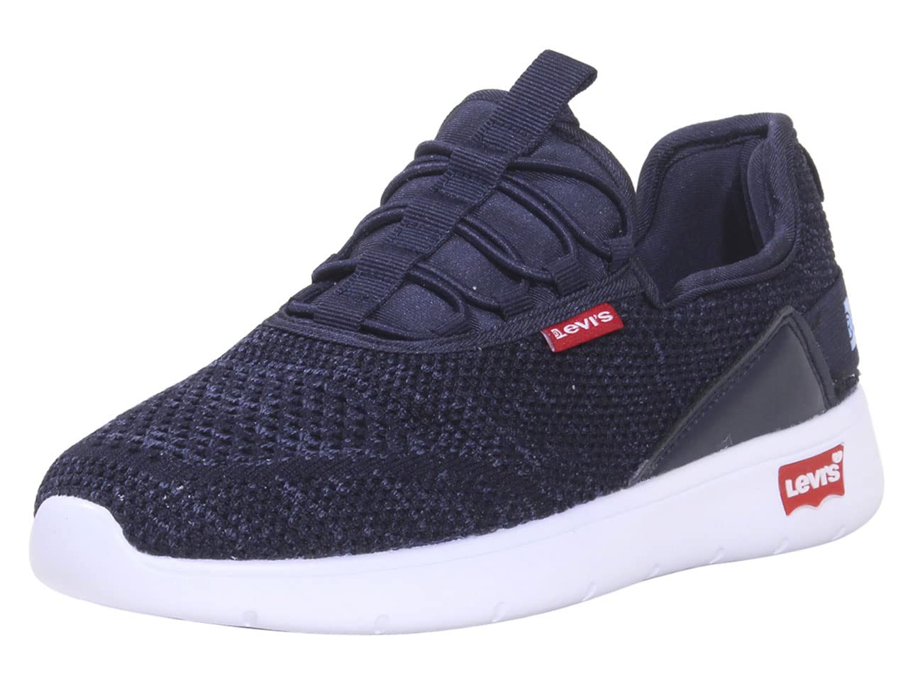Levi's Women's Claire-KT Slip-On Sneakers - Low Top Navy Blue Shoes Size 8 (529624) | Comfortable Casual Walking Shoes for Women, Perfect for Everyday Wear & Errands