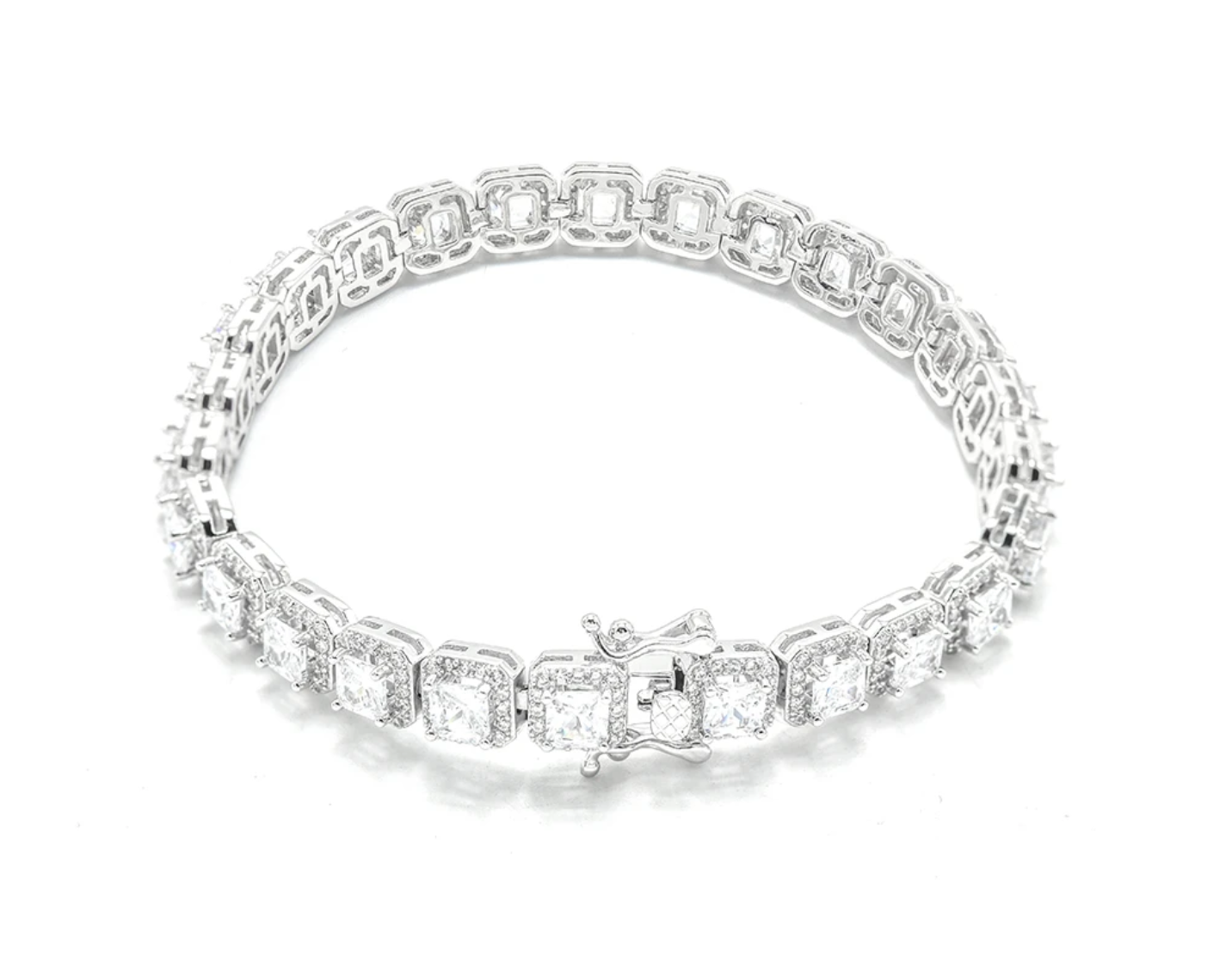 Reese Tennis Bracelet for Women - 14K Gold Plated Cubic Zirconia Elegant Jewelry - Perfect for Weddings, Parties & Everyday Wear