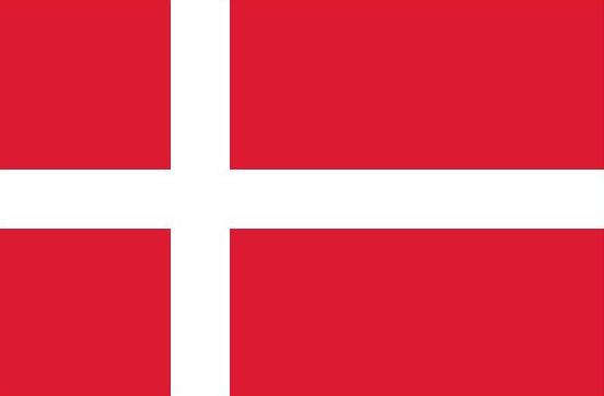Denmark Flag 3x5 Feet - Durable Nylon Outdoor & Indoor Danish Banner for Home, Garden, Sports Events & National Celebrations
