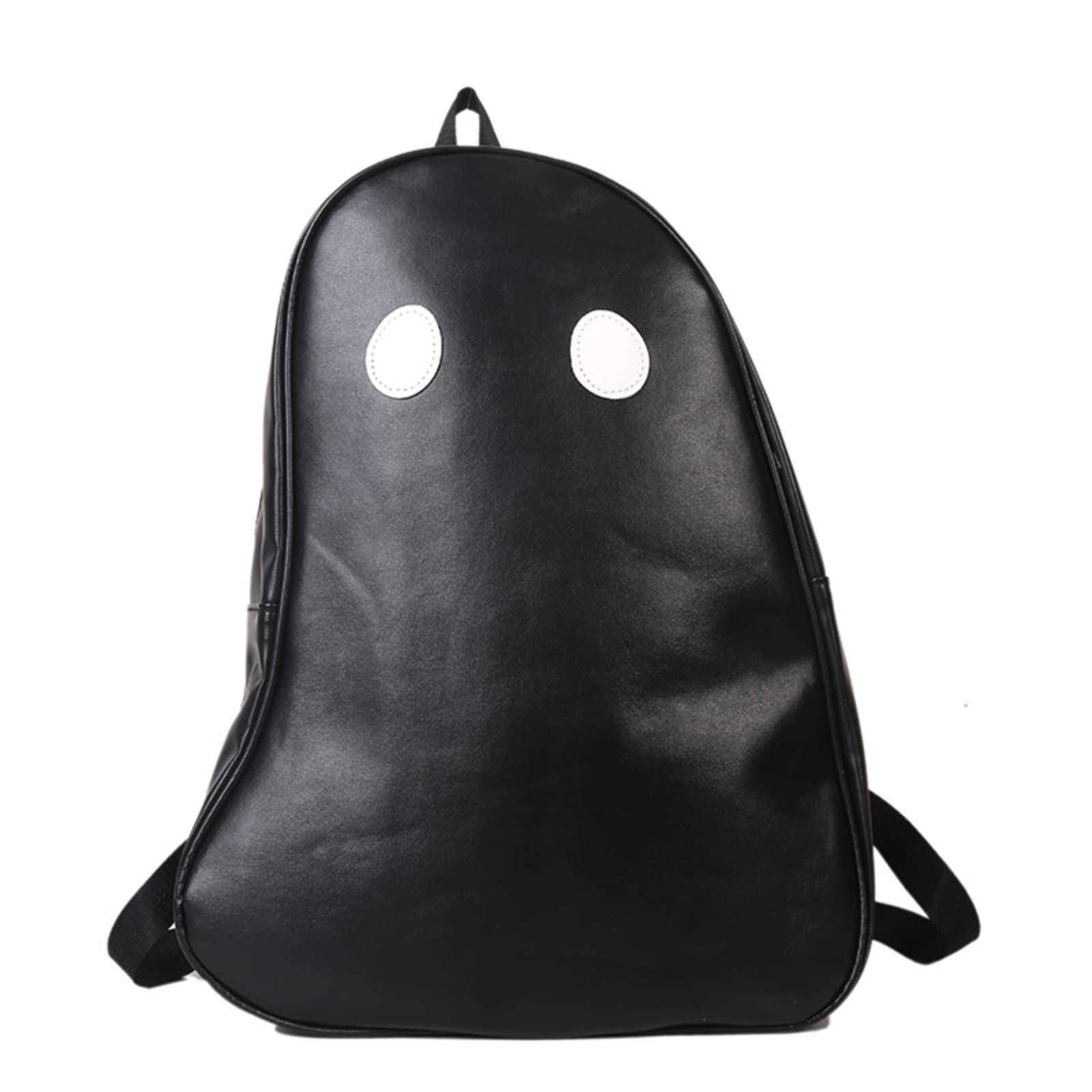 Funny Ugly Cute Ghost Backpack for Students - Large Capacity School Bag with Adorable Niche Design (Black) | Perfect for Halloween, Cosplay, Anime Conventions & Unique Fashion Statements