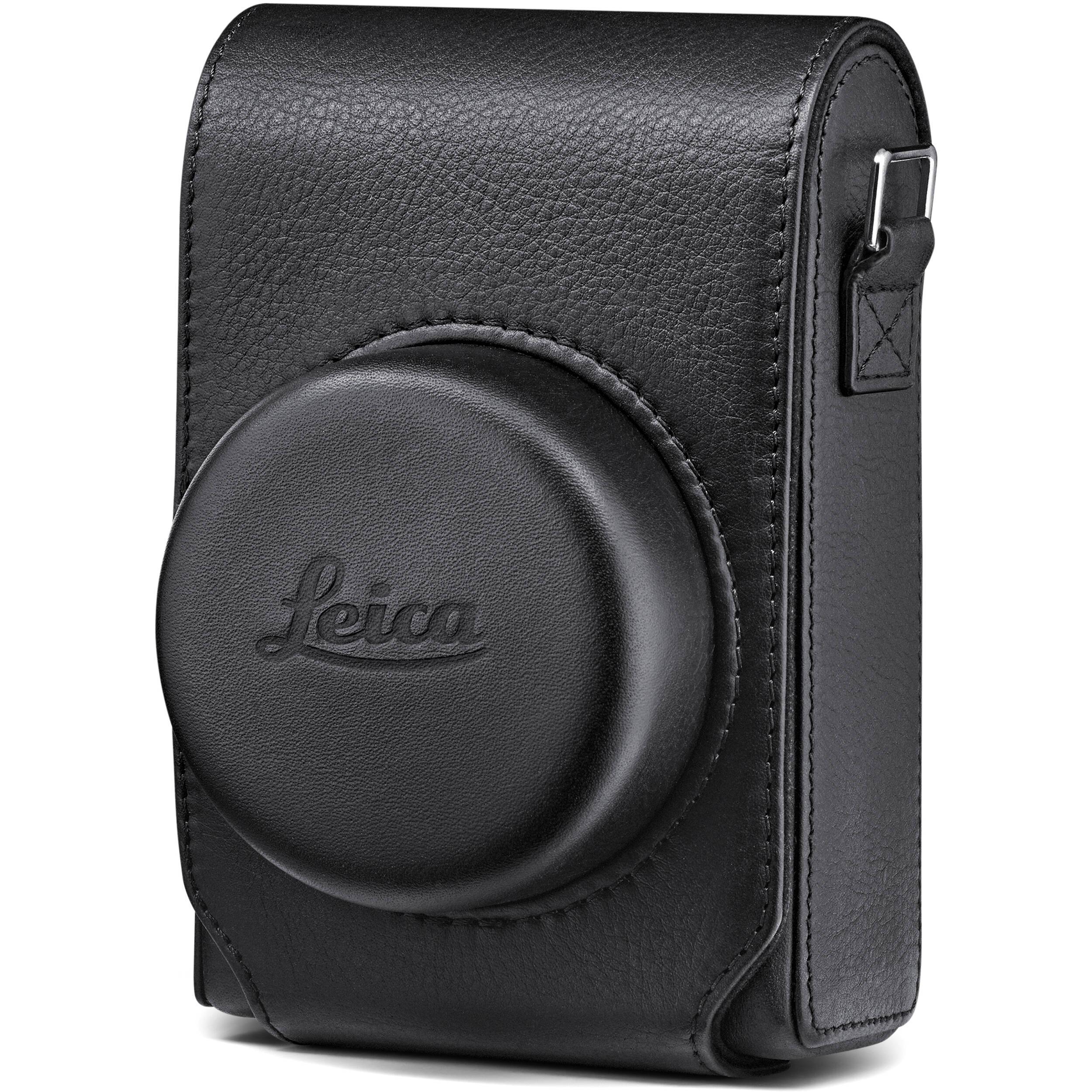 Leica D Lux 8 Genuine Leather Camera Case (Black) - Premium Protection for Travel & Street Photography