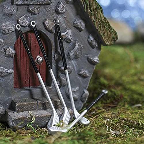 Miniature Golf Clubs for Dollhouse - DIY Craft Accessories