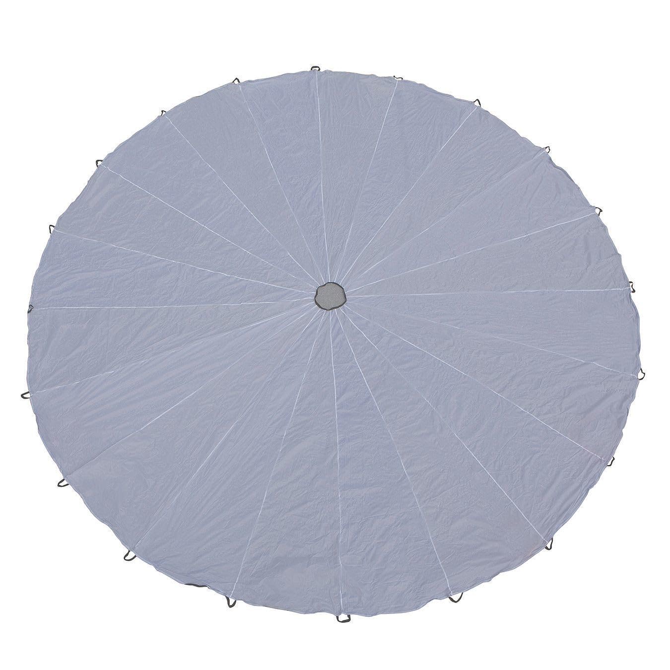 24' Color-Me Play Parachute with 20 Handles - Large Group Activity Parachute for Kids Games, Gym Class & Outdoor Play - Perfect for Schools, Parks & Team Building