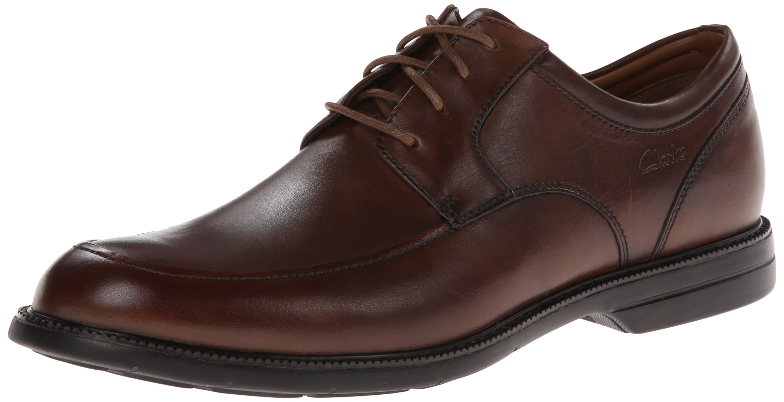 Clarks Men's Bilton Walk Oxford Shoes - Comfortable & Stylish Casual Dress Shoes for Work, Office & Everyday Wear