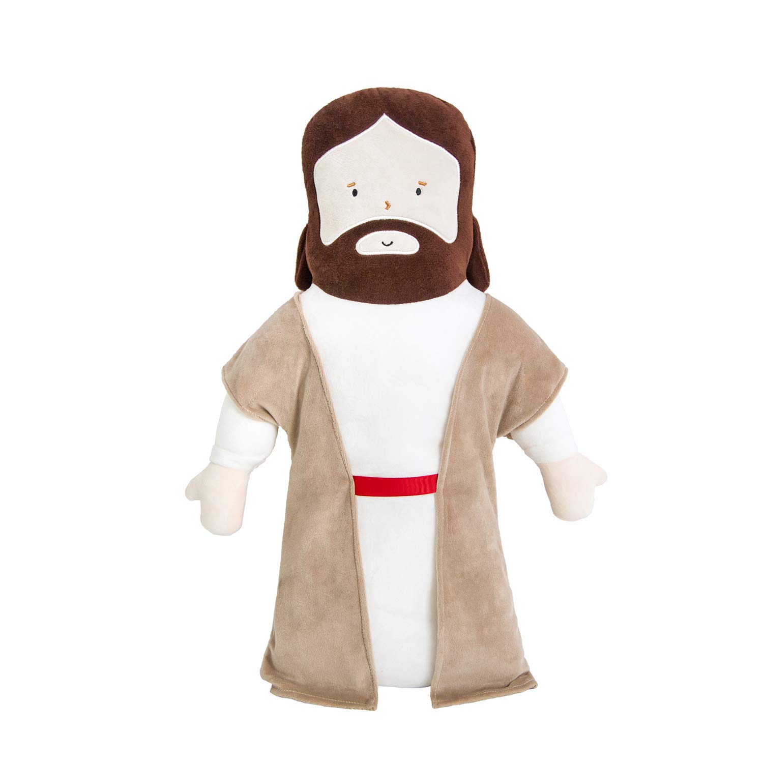 Nooer 21 Inch Soft Plush Jesus Doll Toy - Cute Stuffed Animal Pillow for Kids, Home Decor, Church Gifts & Religious Comfort