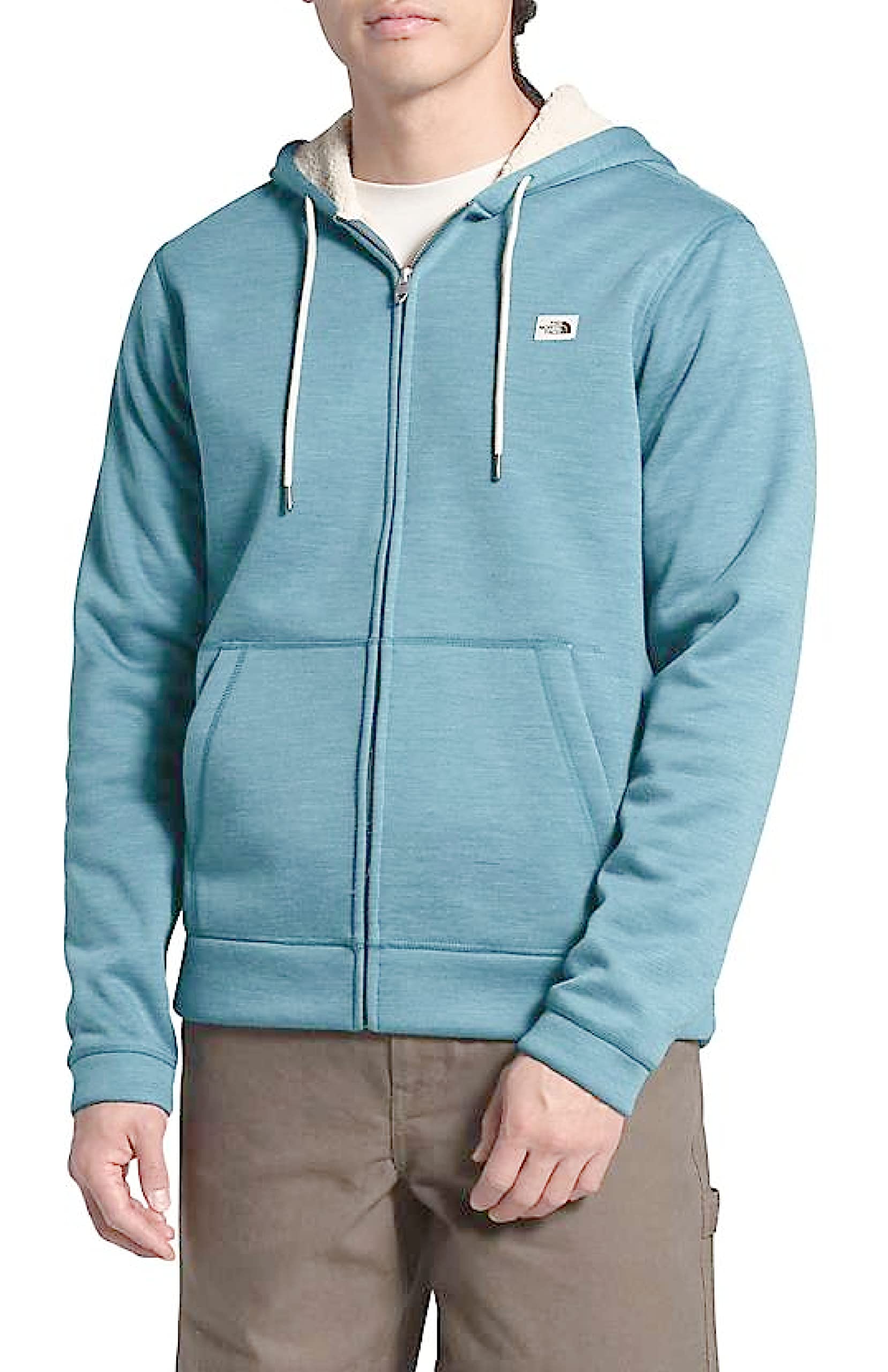 The North Face Men's Sherpa Patrol Full Zip Hoodie - Warm Fleece Jacket for Outdoor Activities, Hiking & Winter Wear