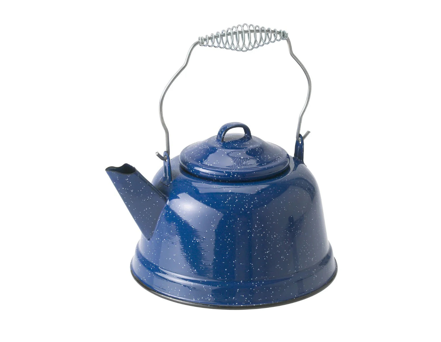10 Cup Stainless Steel Tea Kettle with Whistle - Perfect for Stovetop Brewing, Camping & Family Tea Time