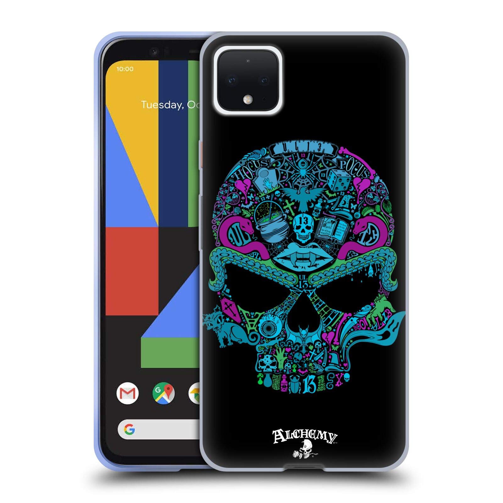 Alchemy Gothic Skull Case for Google Pixel 4 XL - Gothic Protection for Your Phone