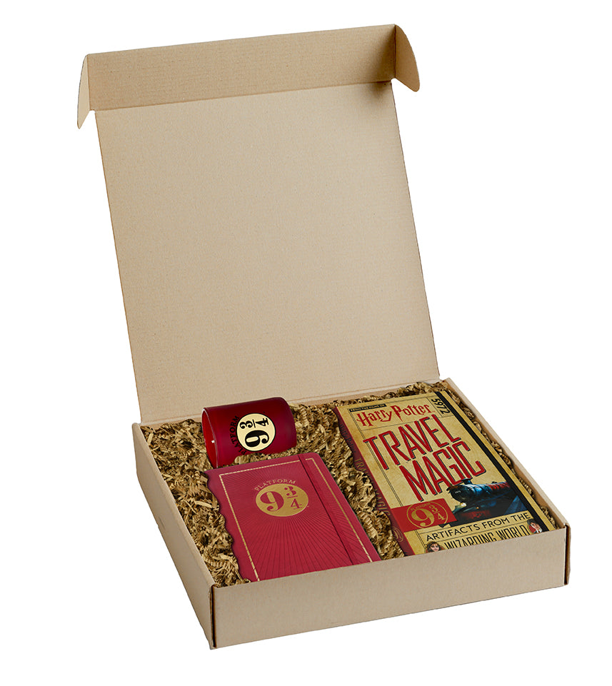 Harry Potter Travel Magic Boxed Gift Set - Collectible Wizarding World Trunk for Fans & Travelers - Perfect for Gifts, Cosplay, and Harry Potter Themed Parties