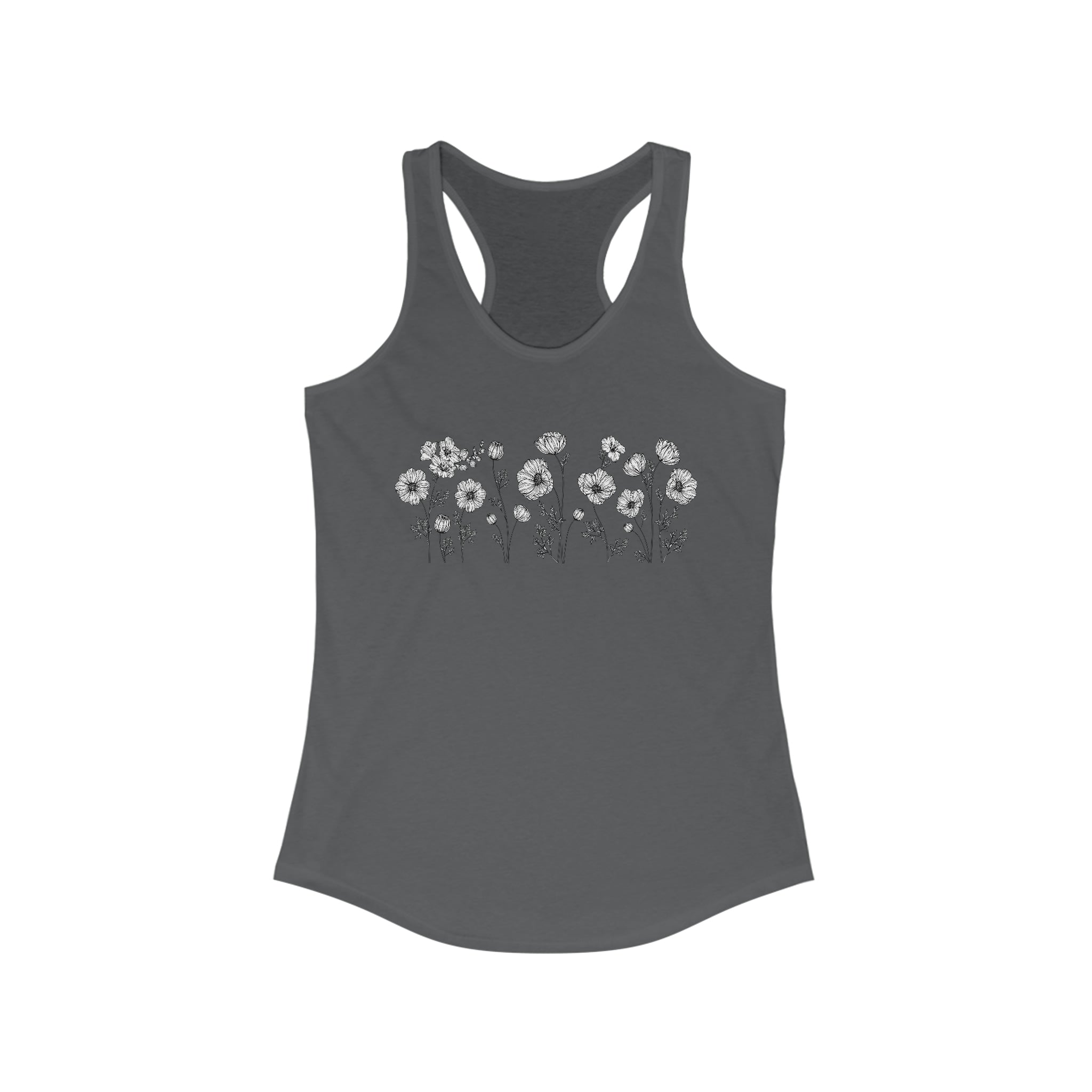 Wildflower Yoga Tank Top for Women - Breathable & Stretchy Workout Shirt - Perfect for Yoga, Pilates & Gym