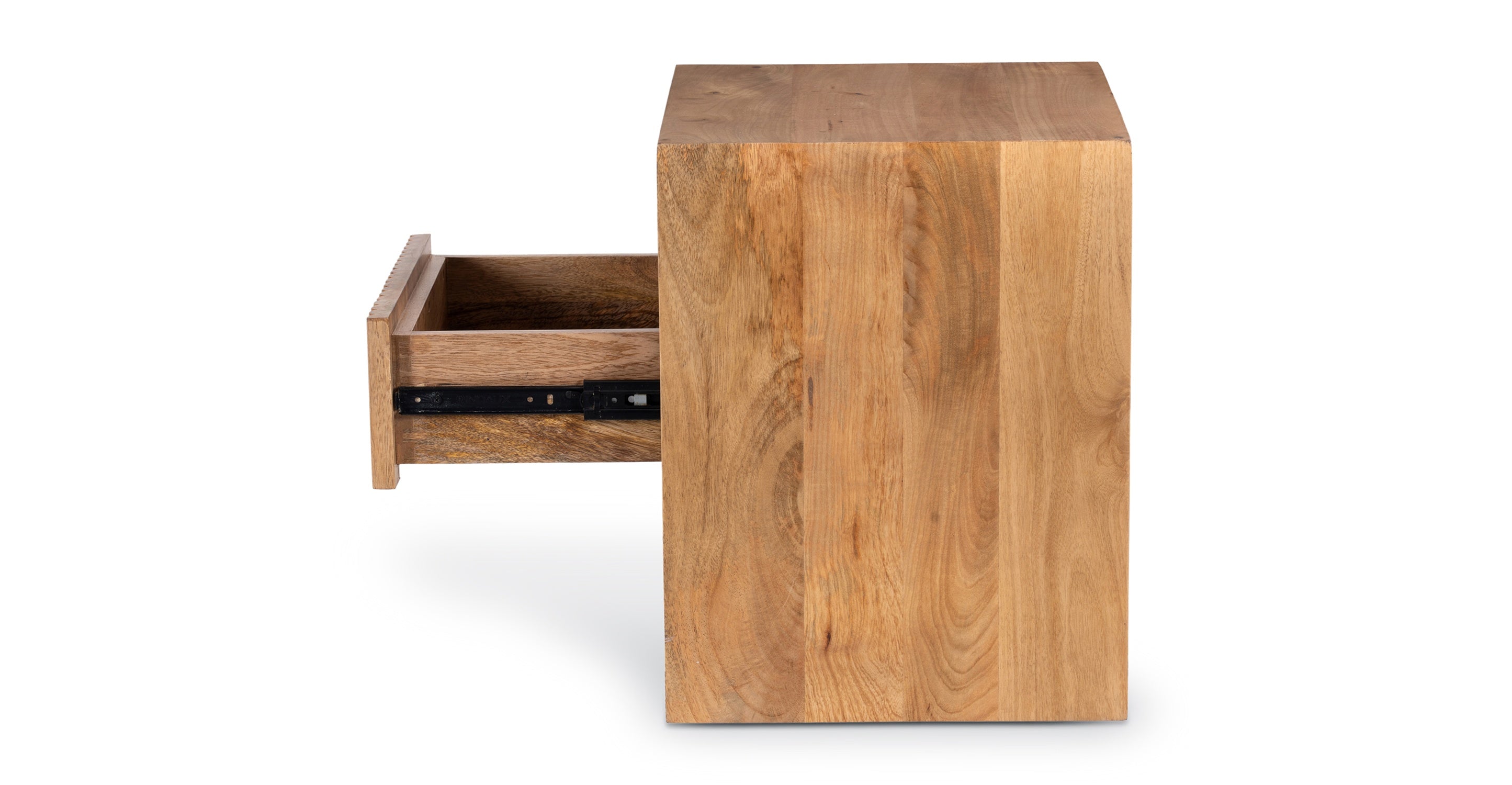 Modern Leeds Nightstand with Drawer - Stylish Bedside Table for Bedroom, Living Room, or Office - Perfect for Storage and Decor