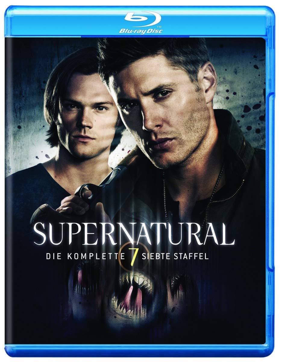 Supernatural Season 7 Blu-ray - Complete DVD Box Set with Bonus Features | Perfect for Horror Fans & TV Show Collectors | Great for Movie Nights & Halloween Parties