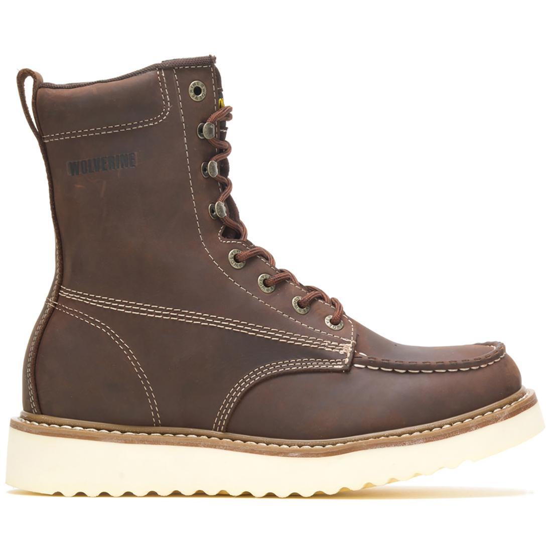 Loader 8 Soft Toe Work Boots for Men - Comfortable & Durable Safety Shoes for Construction, Warehouse & Outdoor Work
