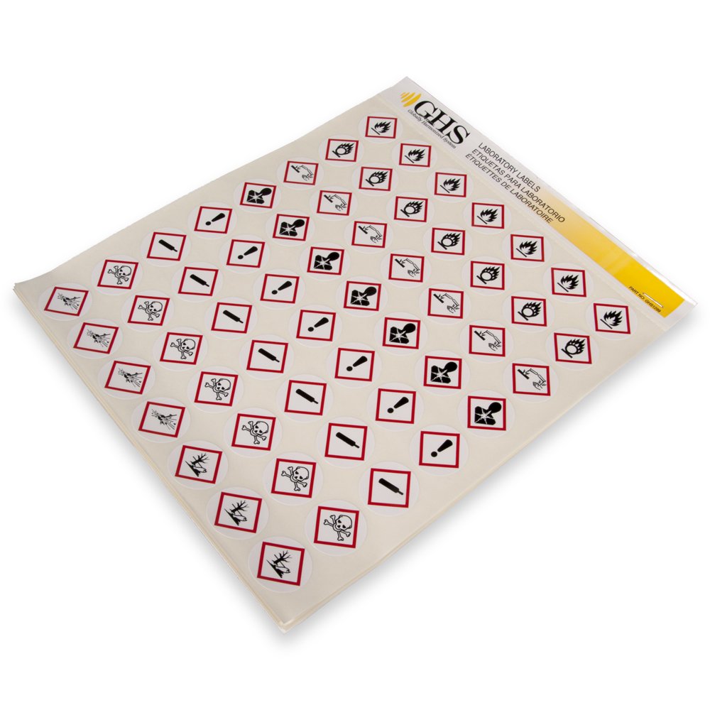 GHS Hazard Class Pictogram Labels - Variety Pack of 1120 (1