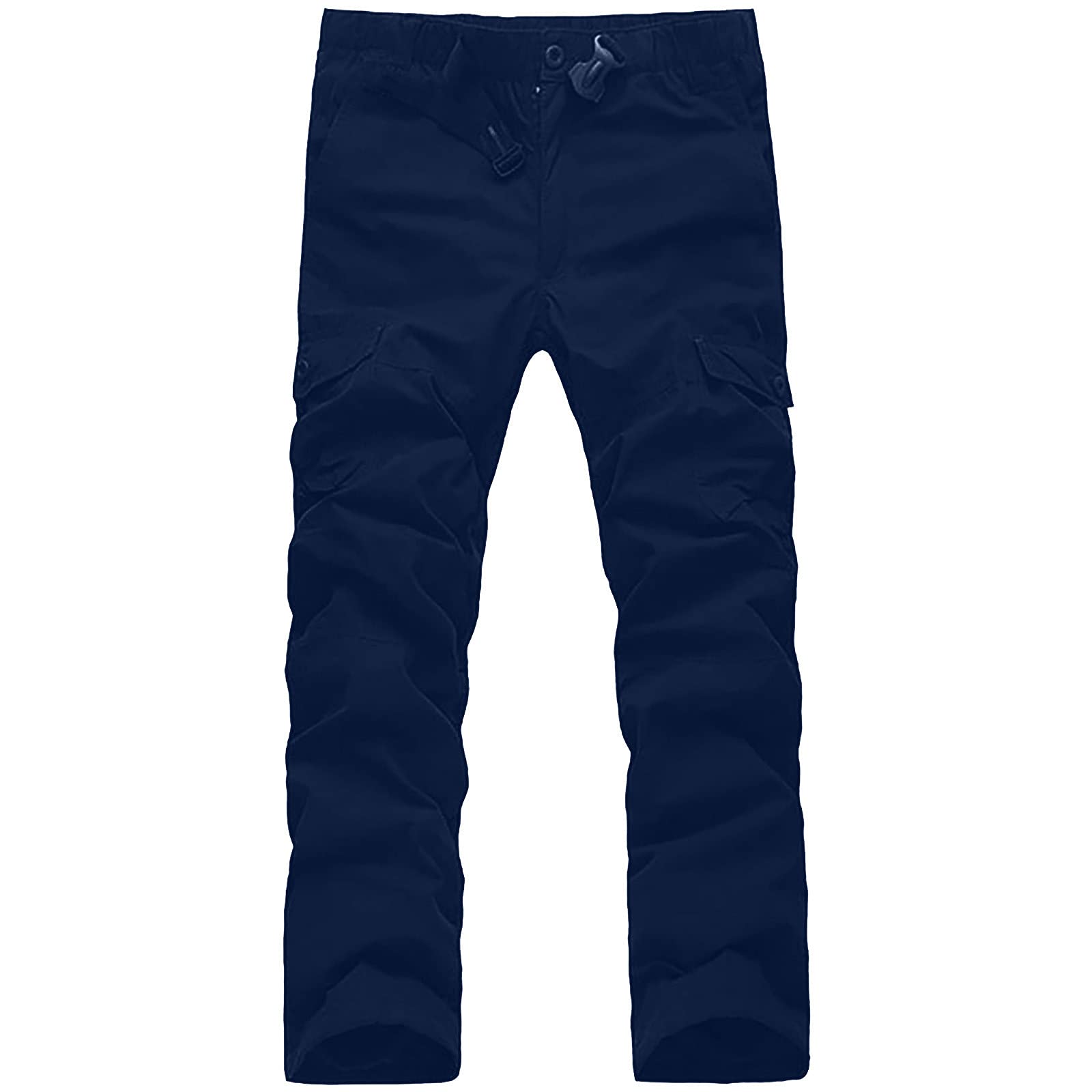 Navyoom Men's Lightweight Sports Jogging Pants - Casual Hiking Work Cargo Trousers for Outdoor Running, Gym & Travel - Comfortable & Durable