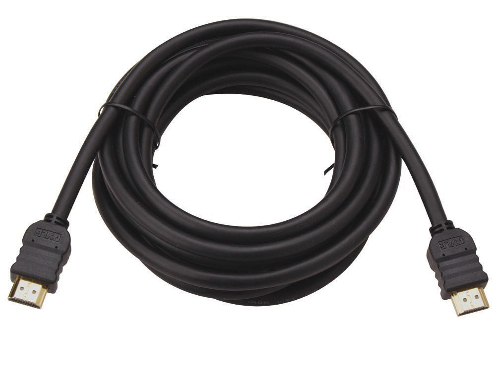 12 Ft. HDMI Cable 2.1 High Speed 4K 120Hz - Gold Plated Connectors, Ethernet, ARC - for TV, Monitor, Gaming, Home Theater & Office Setup