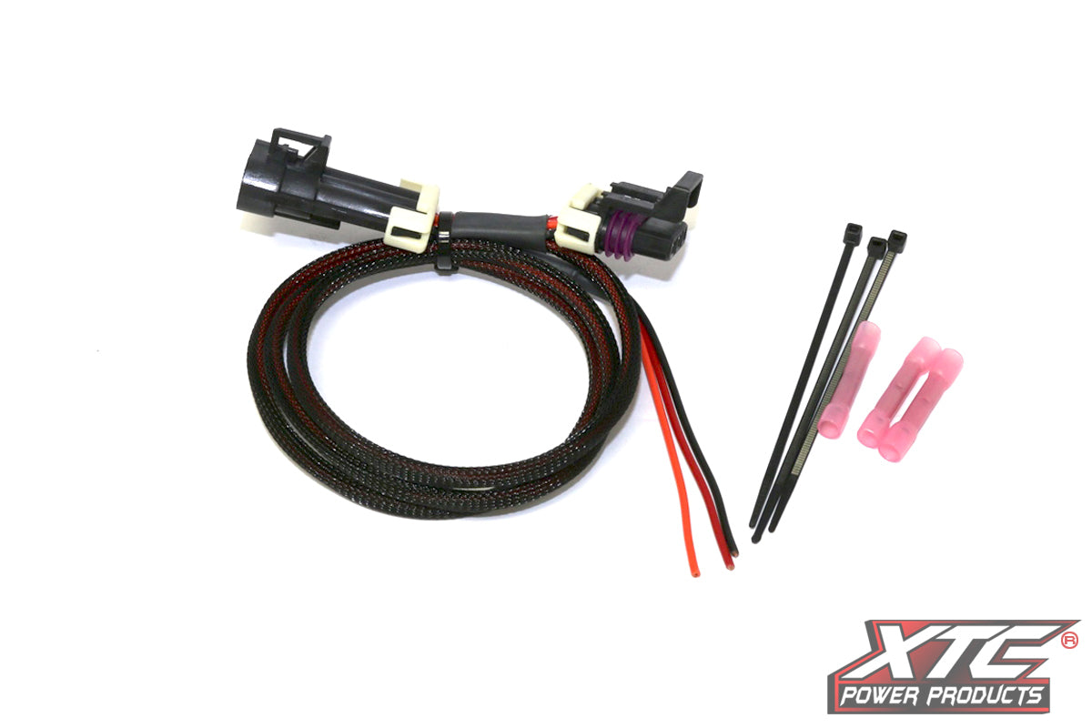 3 Pin Universal Power Harness Tailight to Accessory Adapter - Compatible with LED Lights, Motorcycles & Trailers - Perfect for Off-Road, DIY & Automotive Upgrades