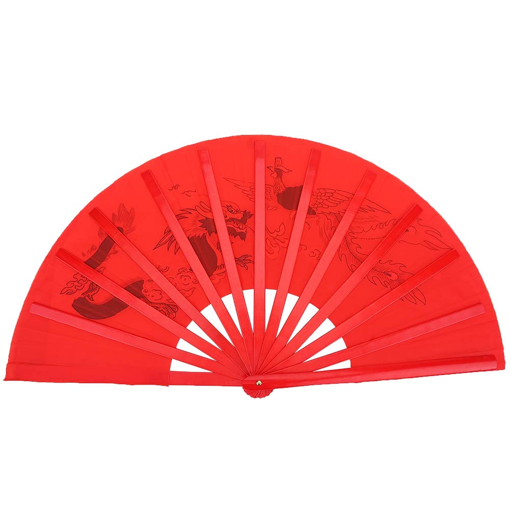 Premium Hand-Painted Silk Fan - Elegant Chinese Fan for Dance, Tai Chi, Yoga, Home Decor & Gifts | Traditional Art & Cultural Accessory