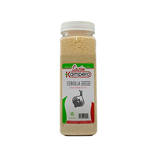 Organic Onion Powder Granulated - Gluten Free, Non-GMO, 16 oz (1 lb) Bulk - Perfect for Cooking, Seasoning & Homemade Spice Blends