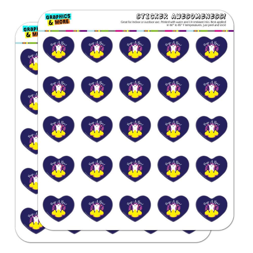 Halloween Ghost Heart-Shaped Stickers - Peek A Boo Planner & Scrapbook Decoration for DIY Crafts, Bullet Journals, Party Invitations
