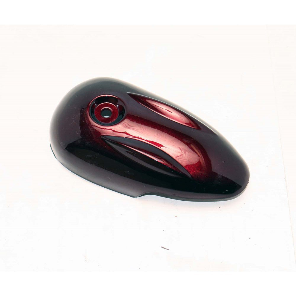 Italia MK Red Front Fork Cover - Motorcycle Fork Protector, Durable Bike Suspension Guard for Harley, Honda, Kawasaki - Perfect for Cruiser, Touring & Off-Road Riding