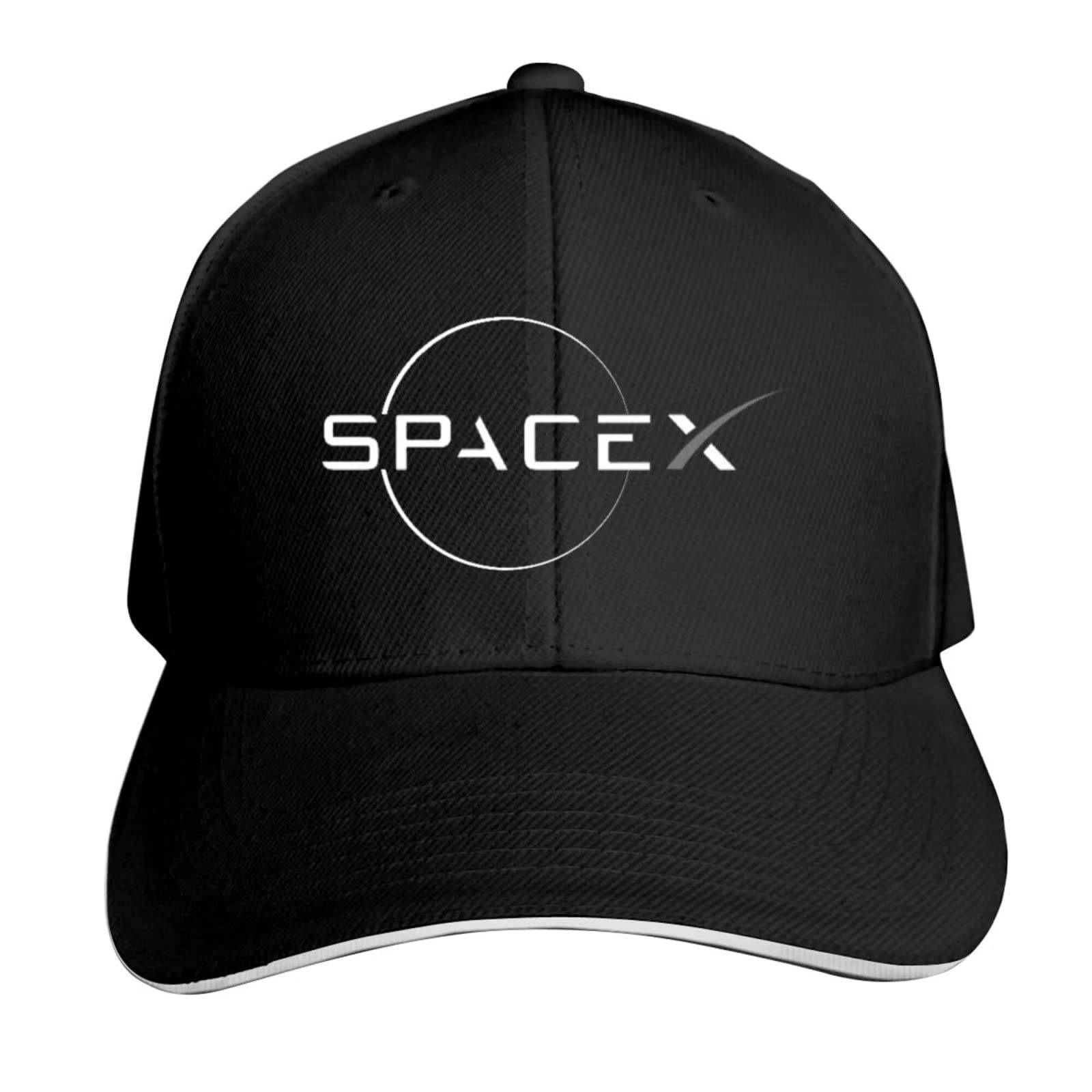 SpaceX Baseball Cap for Men & Women - Adjustable Unisex Adult Hat with Classic Sandwich Design - Perfect for Outdoor Activities, Sports, and Casual Wear