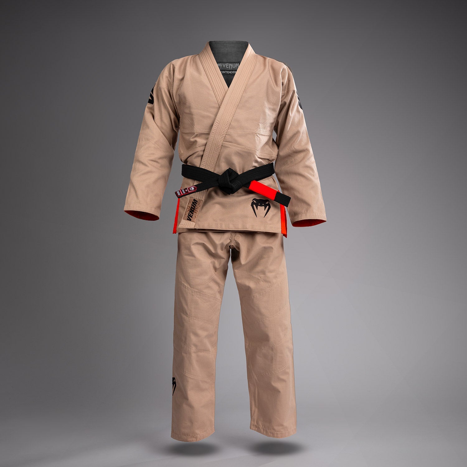 Venum Challenger XT BJJ Gi - Premium Brazilian Jiu-Jitsu Uniform in Stone Sand Color for Training & Competition - Lightweight & Durable for MMA, Grappling & Martial Arts Practice