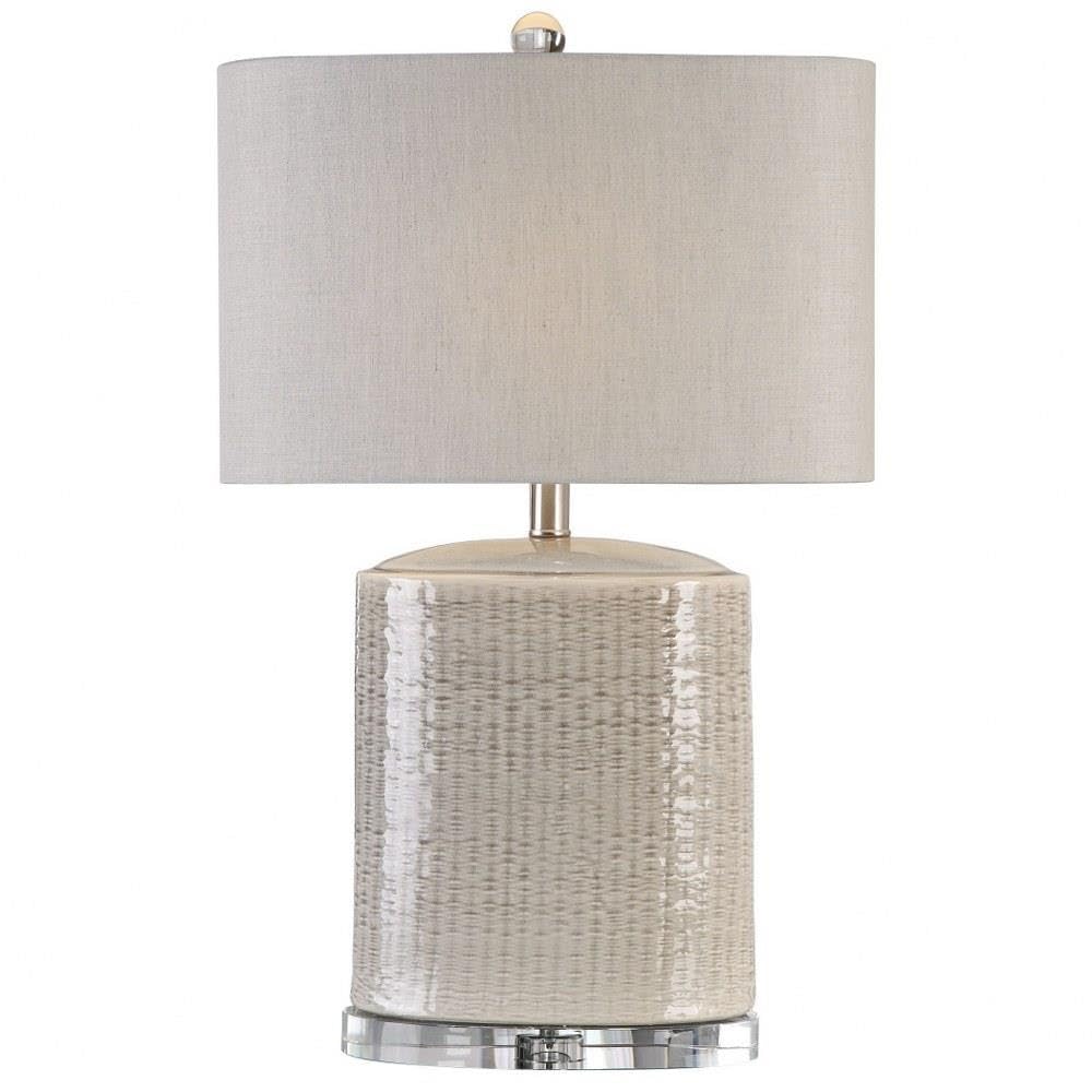 Uttermost Modica 1-Light Table Lamp - Modern Accent Lighting for Living Room, Bedroom & Office Decor