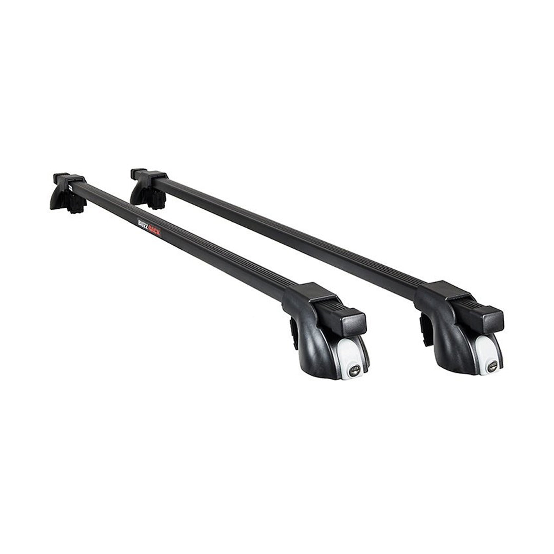 BuzzRack Secure Locking Crossbar for Bike Racks - Heavy Duty Roof Rack Accessory for Cycling, Kayaking & Outdoor Adventures