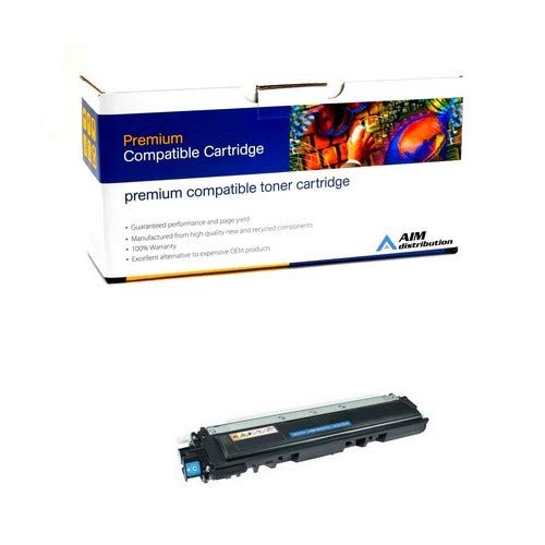Brother TN-210C Compatible Cyan Toner Cartridge Replacement (1400 Page Yield) - High-Quality Generic Toner for Brother Printers - Perfect for Office, Home & School Printing Needs