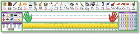 Self-Adhesive Modern Manuscript Name Plates for Desks - Perfect for Classroom, Office & Home Organization
