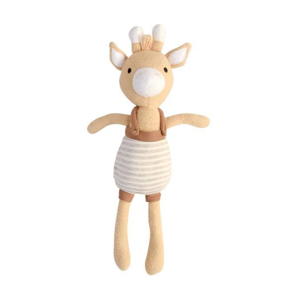 Crane Baby Jojo Giraffe Plush Toy - Soft Stuffed Animal for Kids, Nursery Decor & Baby Shower Gift