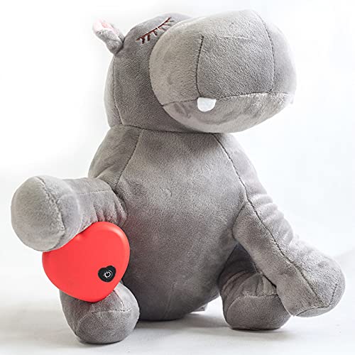 HonourHope Dog Heartbeat Toy for Anxiety Relief - Soft Plush Calming Puppy Training Aid, Pet Companion Pillow for Dogs & Cats | Perfect for Separation Anxiety, Behavioral Training & Comforting Pets at Home