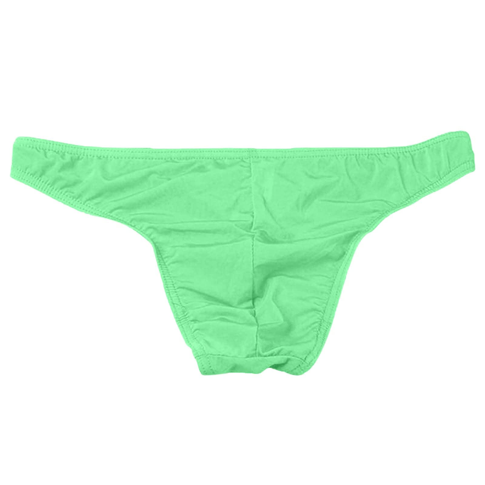 **Comfortable Cotton Men's Brief Underwear - Breathable Solid Color Casual Underpants for Everyday Wear, Gym & Travel**
