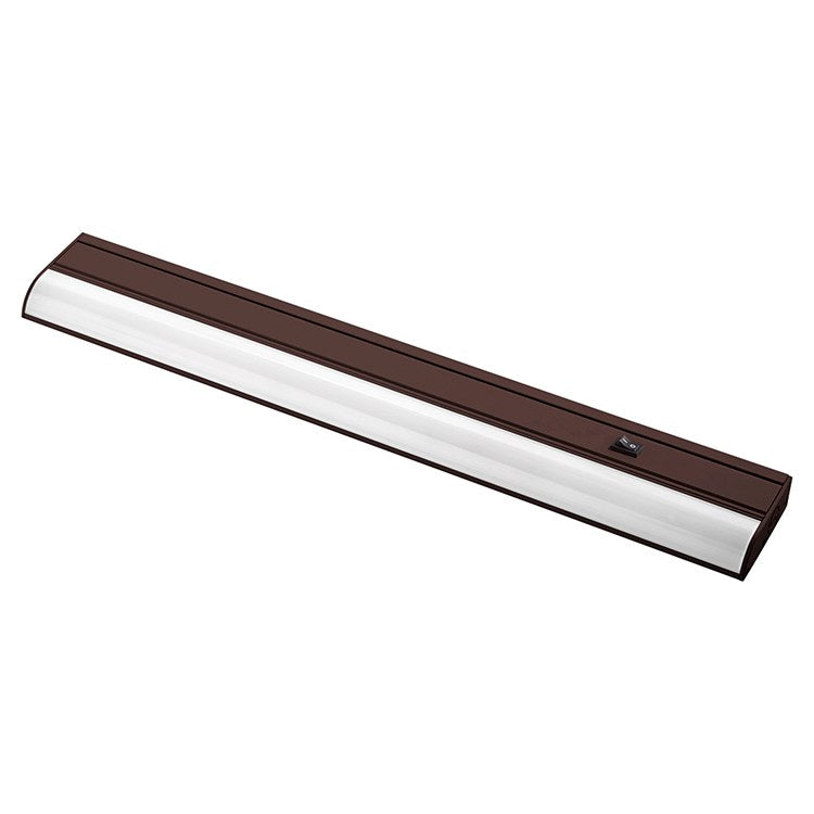 24W 9-Watt LED Under Cabinet Lighting Fixture in Oiled Bronze Finish - Perfect for Kitchen Countertops, Pantries & Display Shelves