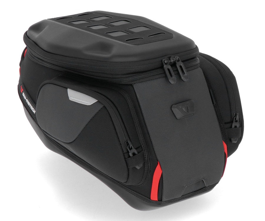 SW Motech City Pro Quick Lock Tankbag with Mounting System - Motorcycle Tank Bag for Secure Storage - Perfect for Commuting, Touring & Urban Riding