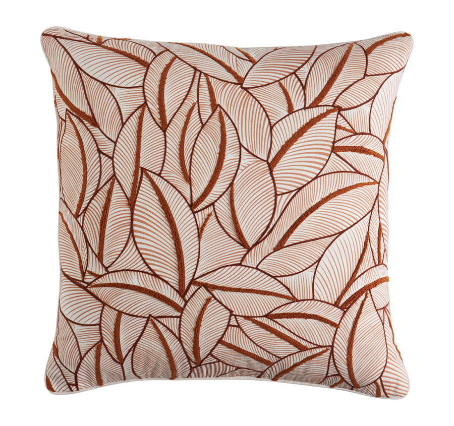 Bermuda Palms 50x50cm Decorative Throw Pillow with Sand Filling - Perfect for Sofa, Bed & Outdoor Patio Decor