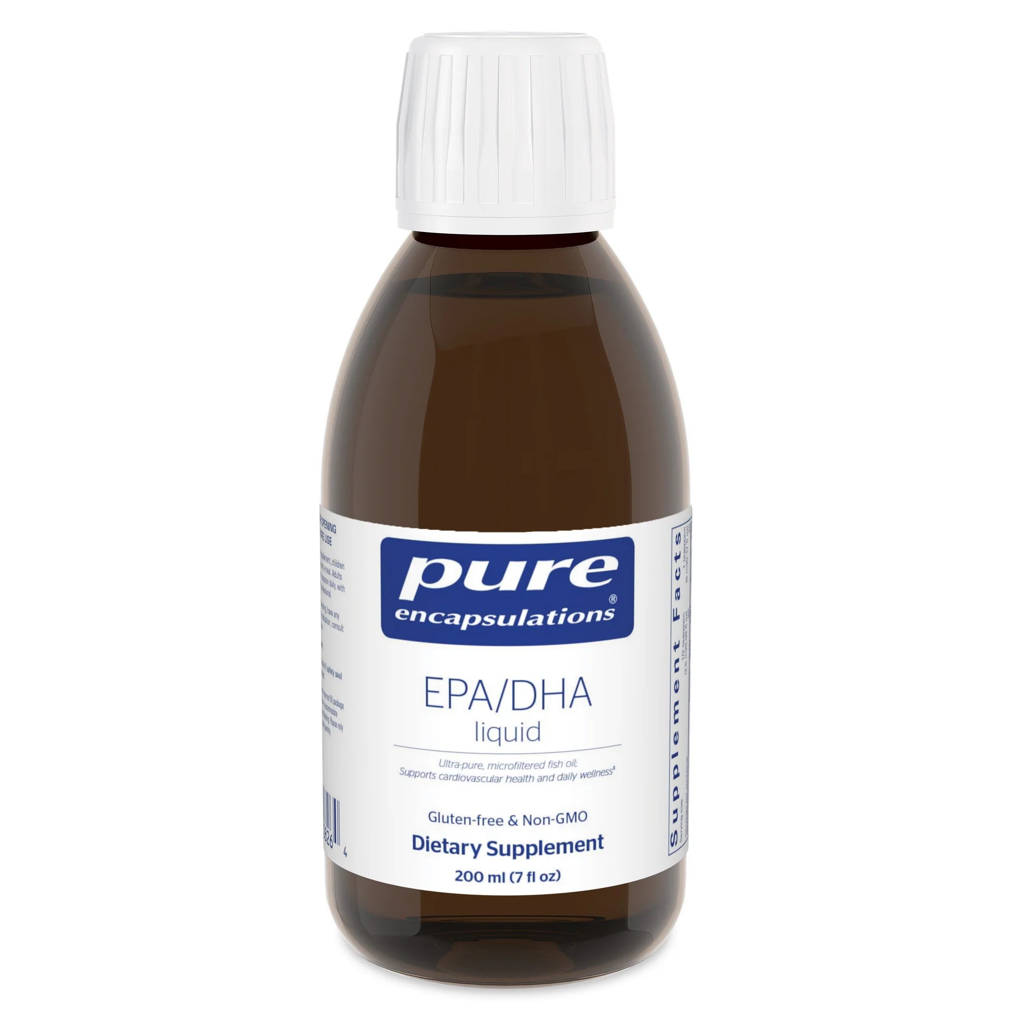 Premium Omega-3 Liquid Supplement with EPA & DHA - 7oz Bottle for Heart, Brain & Joint Health - Ideal for Adults & Kids