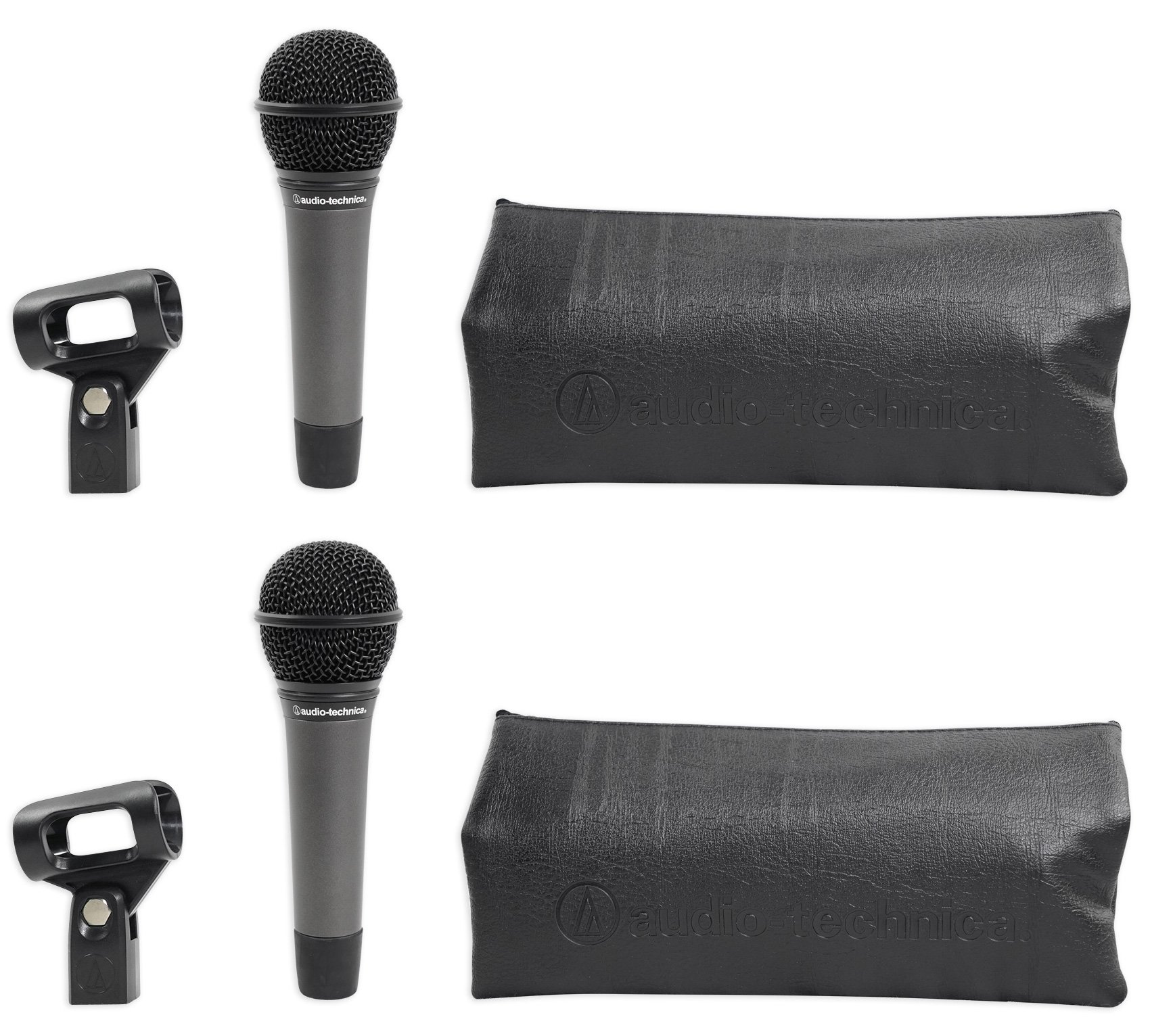 Audio Technica ATM410 Cardioid Dynamic Microphones with HI-Energy Neo Magnet - Professional Studio Recording, Podcasting & Live Performances