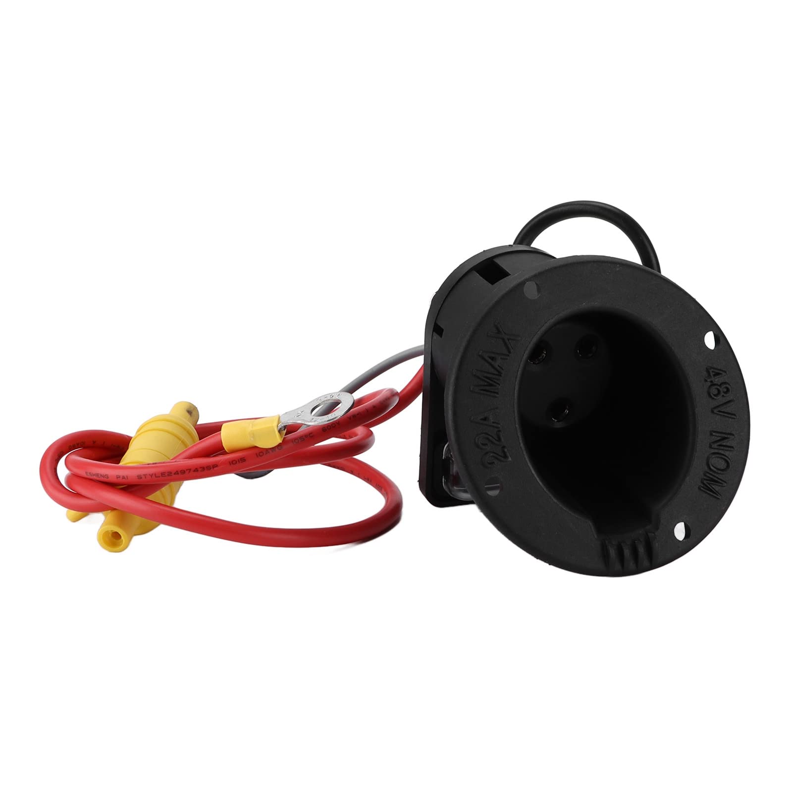 48V Car Charger Fuse Receptacle - Durable & Wear Resistant for Improved Charging Efficiency | Perfect for Automotive Accessories & Vehicle Maintenance