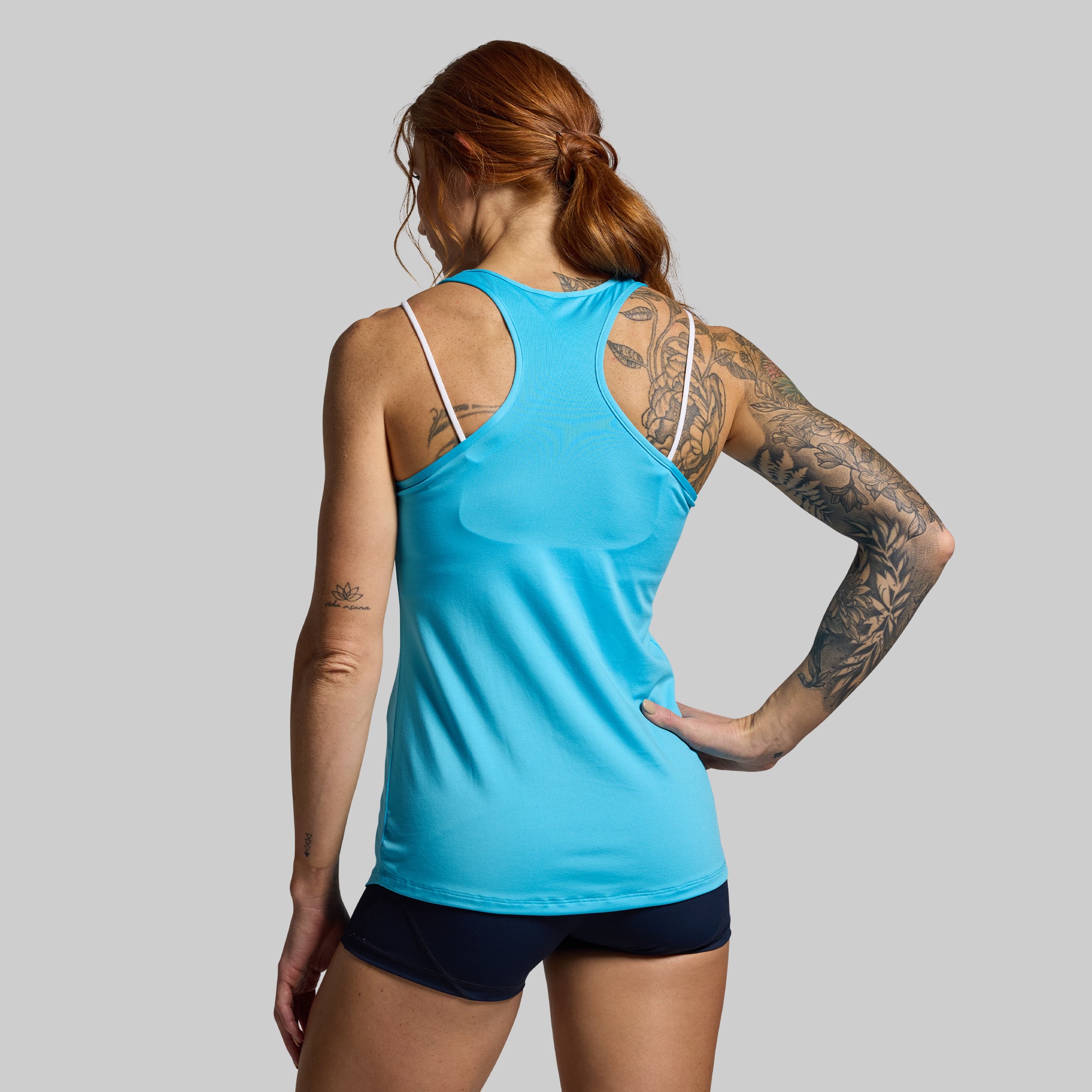 Your Staple Tank Top (Aquarius) - Women's Basic Cotton Casual Shirt for Everyday Wear | Perfect for Summer, Layering & Yoga