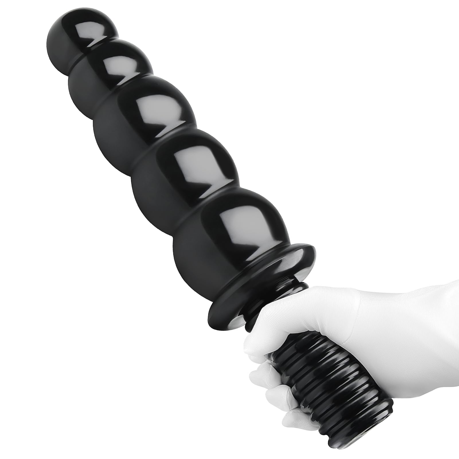 Extra Large Anal Beads Butt Plug with Non-Slip Handle | Long Anal Dildo for G-Spot & Prostate Stimulation | Premium Sex Toy for Men, Women & Couples | Perfect for Solo Play & Partnered Exploration